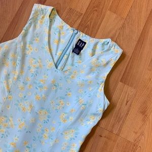 VTG GAP Sleeveless Maxi Dress - Spring - Baby Blue